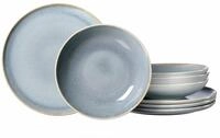 Ritzenhoff &amp; Breker Tafelset 8-tlg. STONE SKAGEN, grau, Porzellan