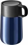WMF Thermobecher 0,3l IMPULSE, blau, Edelstahl