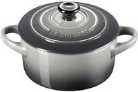 LE CREUSET Mini Cocotte 10cm Flint, Graphit, Steinzeug