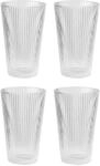 Stelton Trinkgl&auml;ser 0,35 l 4-tlg. PILASTRO, klar, Glas