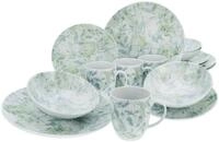 Creatable Kombiservice 16-tlg HOME, gr&uuml;n, Porzellan
