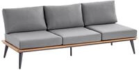 Niehoff-Garden 3er-Loungebank SERRA, anthrazit, Stoff