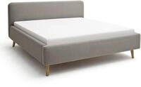 Z2 Polsterbett MATTIS, taupe, Stoff