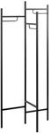 Zurbr&uuml;ggen Garderobenst&auml;nder, schwarz, Metall