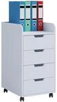 VCM Rollcontainer KONAL, Holznachbildung
