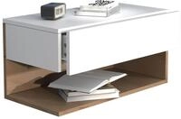 VCM Wandschublade USAL, weiss/braun, Holznachbildung