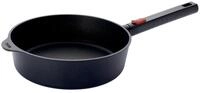 Woll Guss-Hochrandpfanne ECO LOGIC QXR, schwarz, Aluminium
