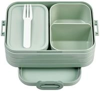 Mepal Bento Lunchbox midi Nordic sage TAKE A BREAK, gr&uuml;n, Materialmix