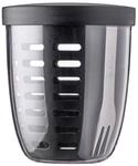 Mepal Fruitpot Nordic black ELLIPSE, schwarz, Polyproplyen
