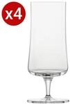 SCHOTT ZWIESEL 4-tlg. Pilsgl&auml;ser Set BEER BASIC, klar, Kristallglas