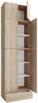 VCM Schuhschrank LONA XXL, Eiche s&auml;gerau/sonoma, Holznachbildung