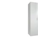 Kleiderschrank Malta - wei&szlig; - 50 cm - 185 cm - cm 40,0 - Sconto