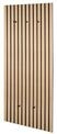 Wandgarderobe Caluma - holzfarben - Holzwerkstoff,Filz - 50 cm - 125 cm - cm 7,5 -