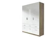 Kleiderschrank Celle - holzfarben - 136 cm - 197 cm - cm 54,0 - Sconto
