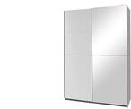 Schwebet&uuml;renschrank Queen - wei&szlig; - 135 cm - 198 cm - cm 65,0 - Sconto