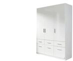 Kleiderschrank Celle - wei&szlig; - 136 cm - 197 cm - cm 54,0 - Sconto