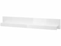 Wandboard Carat - weiß - 150 cm - 22 cm - 18 cm - Sconto