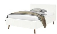 Polsterbett - creme - Materialmix - 161 cm - 105 cm - M&ouml;bel Kraft