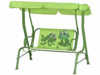 Siena Garden Kinderschaukel Froggy | grün | Maße (cm): B: 108 H: 110 Garten >