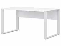 Schreibtisch | weiß | Maße (cm): B: 150 H: 74 T: 80 Tische > Bürotische - Möbel