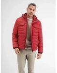 Steppjacke mit abnehmbarer Kapuze - Ruby Red - M