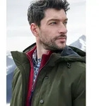 Herren Blouson in Strukturoptik - Original Olive - S
