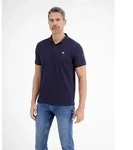 Basic Herren Poloshirt in klassischer Passform und Piqu&eacute;qualit&auml;t - Night Blue -