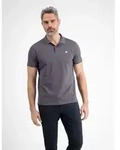 Basic Herren Poloshirt in klassischer Passform und Piqu&eacute;qualit&auml;t - Rock Grey - L
