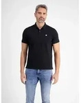 Basic Herren Poloshirt in klassischer Passform und Piqu&eacute;qualit&auml;t - Black - XL