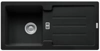 Franke Strata STG 614-86 Black Matt - 114.0657.826 Granitsp�le