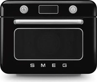 SMEG COF01BLEU, Smeg COF01BLEU Kompakt-Tisch-Dampfbackofen Schwarz