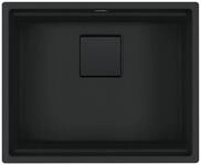 Franke Kubus 2 KNG 110-52 Black Matt Collection - 125.0685.161 Granitsp�le