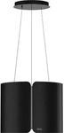 FRANKE 345.0654.933, Franke Smart Suspended Inselhaube 42 cm Schwarz Matt,