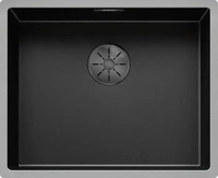 BLANCO 527834, Blanco Claron 500-U - 527 834 Edelstahlsp&uuml;le Dark Steel