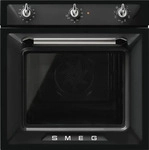SMEG SF6905NF, Smeg SF6905NF Backofen Schwarz, Energieeffizienzklasse: A