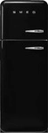 SMEG FAB30LBL6, Smeg FAB30LBL6 K&uuml;hl-Gefrierkombination Schwarz,