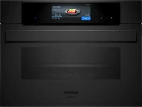SIEMENS CS938GCM1, Siemens studioLine CS938GCM1 Kompakt-Dampfbackofen Matt Schwarz,