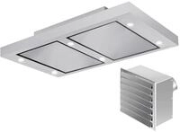 Silverline ALD1241EIWM SET Altena ALD1241E Deckenhaube 120 cm Edelstahl +