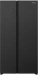 Hisense RS3P538NAFE Side by Side K�hl-Gefrier-Kombination Schwarz Edelstahl