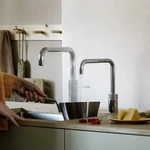 QUOOKER NMSCHRPRO3, Quooker PRO3 B Nordic Square TwinTaps CHR (verchromt gl&auml;nzend)