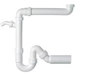 Franke 112.0006.412 1 1/2 Zoll Siphon Geruchsverschluss 1 m