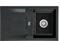 SYSTEMCERAM 5091 01 68, Systemceram Genea 87 Nero Keramik-Sp&uuml;le Handbet&auml;tigung