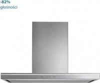 FALMEC 100191, Falmec Lumina LED NRS Wandhaube 90 cm Edelstahl,