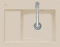 VILLEROY & BOCH 331301AM, Villeroy & Boch Subway 45 Compact - 3313 01 AM Almond