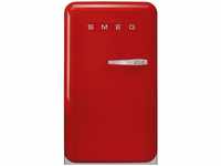 SMEG FAB10LRD5, Smeg FAB10LRD5 Standkühlschrank Rot, Energieeffizienzklasse: E