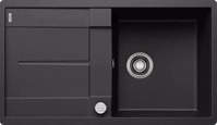 BLANCO 525921, Blanco Metra 5 S-F Schwarz - 525 921 Granitsp&uuml;le