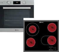 BAUKNECHT 859800007891, Bauknecht BAKO3 SR6 Set Backofen BAK3S KN8V IN +