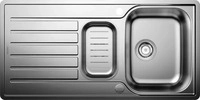 BLANCO 526628, Blanco Lantos II 6 S-IF - 526628 Edelstahlsp&uuml;le B&uuml;rstfinish