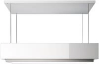 Falmec Levante Inselhaube 120 cm Glas/Wei�