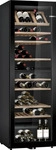 BOSCH KWK36ABGA, Bosch KWK36ABGA Stand Weink&uuml;hlschrank Schwarz,